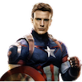 headshot of captain america