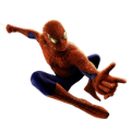 spiderman slinging webs