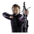 hawkeye shooting an arrow