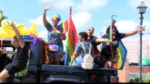 Read more about the article LGBTQ+ community, local groups celebrate at pride parade